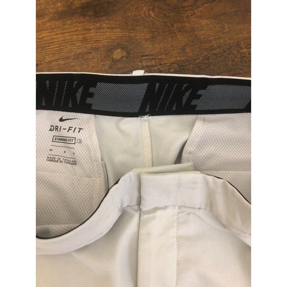 Nike Dri-Fit Cargo Shorts Mens Beige 34 Standard Fit - Picture 6 of 8